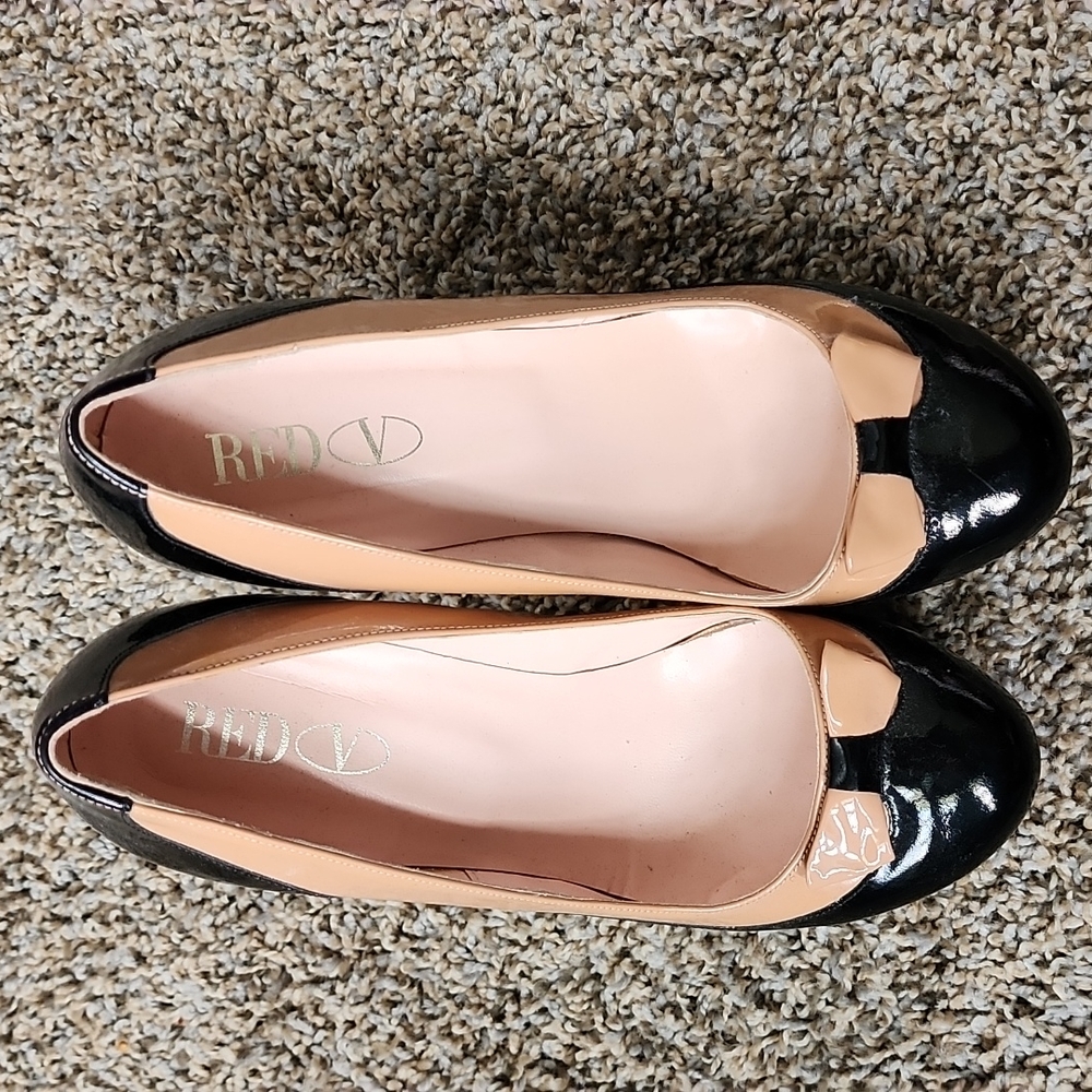 Platform red Valentin, Italian size 39